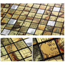 2013 Art neues selbst klebende Mosaik Muster dekorative Bodenfliese
